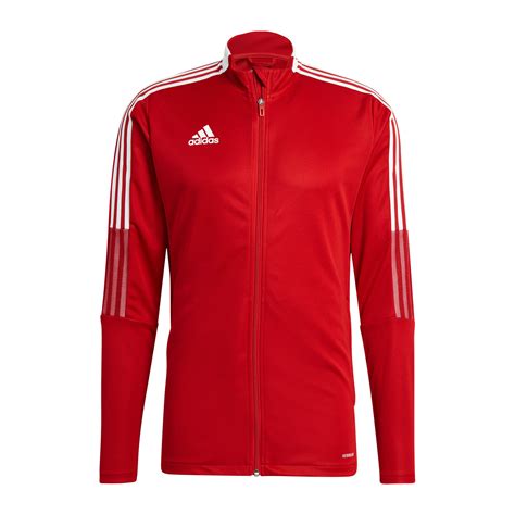 adidas trainingsjacke kapuze herren rot|Rote Jacken .